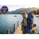 MEGASTAR HUNTER 110 CM LACİVERT 4 BÖLMELİ OLTA ÇANTASI 