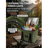 40 LİTRE Termal Kamp ve Piknik Çantası