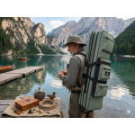 MEGASTAR HUNTER 100 CM YEŞİL 4 BÖLMELİ OLTA ÇANTASI 